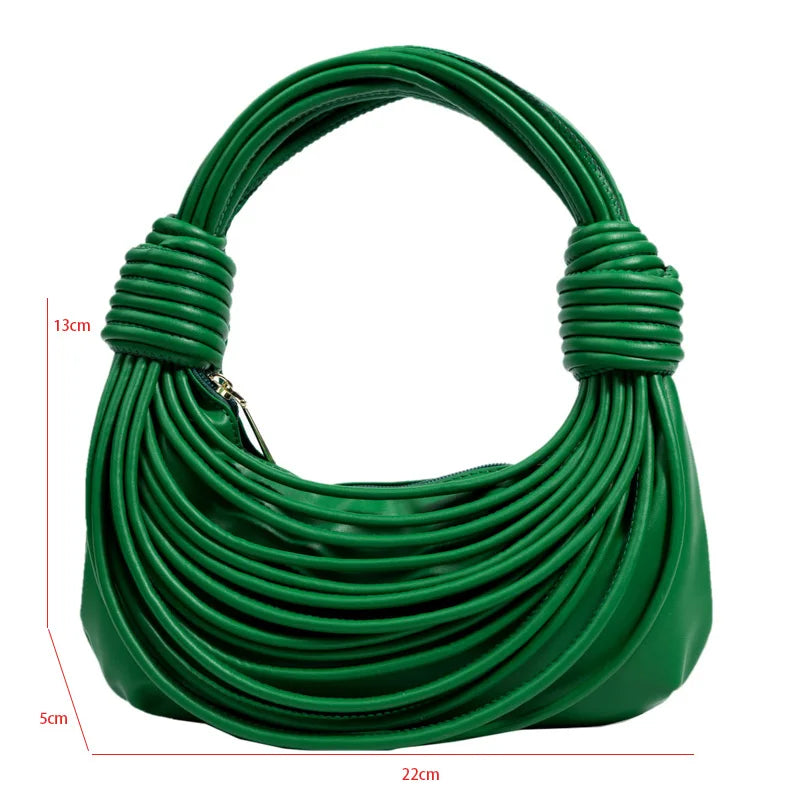 Silvery Women Handbags Pu Leather Shoulder Crossbody Bag Clutch Bag