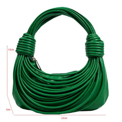 Silvery Women Handbags Pu Leather Shoulder Crossbody Bag Clutch Bag
