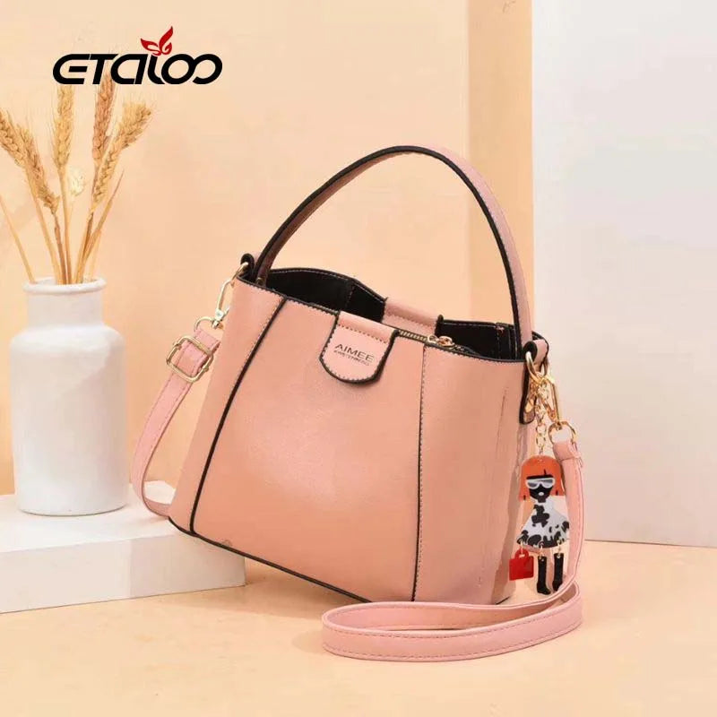 Vintage Leather Women Bag Ladies Hand Bags Genuiges Leather