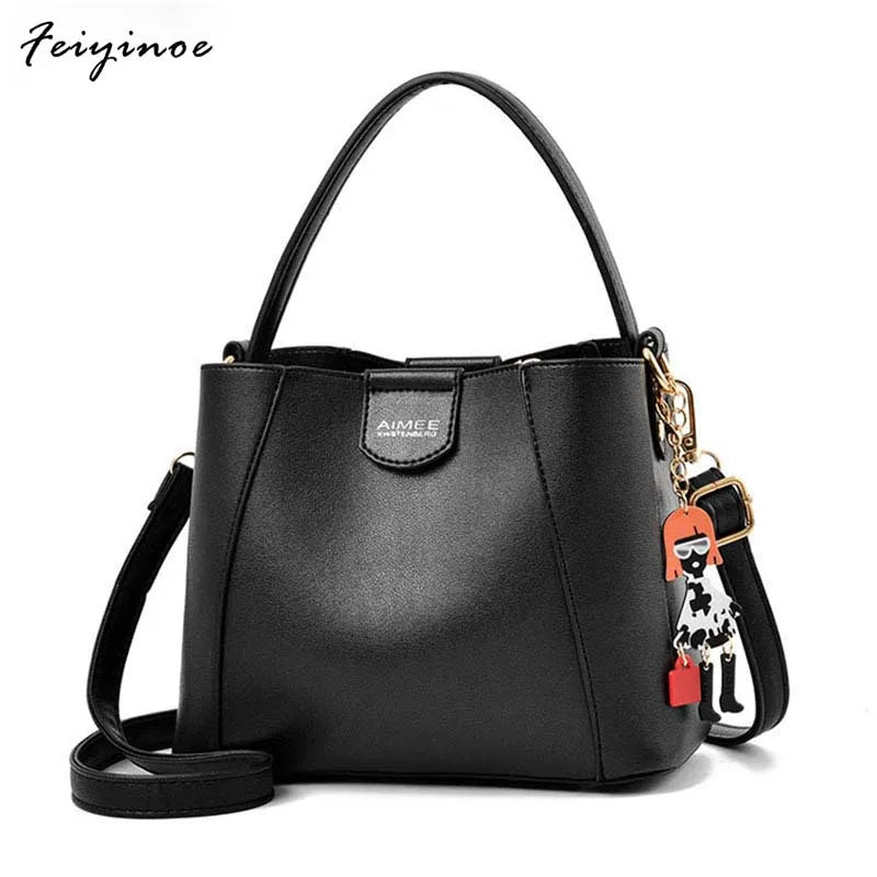 Vintage Leather Women Bag Ladies Hand Bags Genuiges Leather