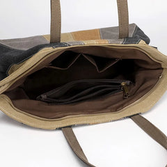 Canvas Crossbody Bag Women's Shoulder Tote Soft Casual Messenger
