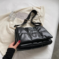 Soft Leather Shoulder Bag for Girl