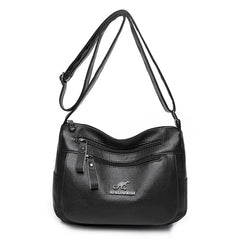 Women Crossbody Bag Tote Shoulder Bag Casual Leather High Bag