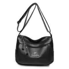 Women Crossbody Bag Tote Shoulder Bag Casual Leather High Bag