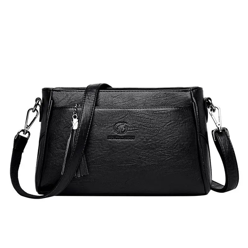 Leather Crossbody Bag for Women Shoulder Bags Ladies Handbags and Purses
