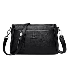 Leather Crossbody Bag for Women Shoulder Bags Ladies Handbags and Purses