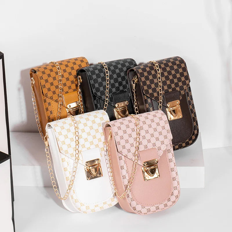 Women's PU Crossbody Bags Purse Clutch Wallet Shoulder Bag