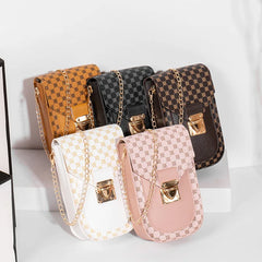 Women's PU Crossbody Bags Purse Clutch Wallet Shoulder Bag