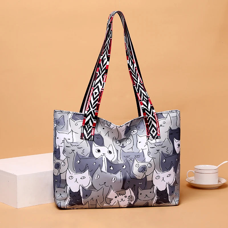 Large Capacity Oxford Tote Bag