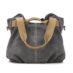 Canvas Crossbody Shoulder Bag for Women Large Capacity Tote Bag