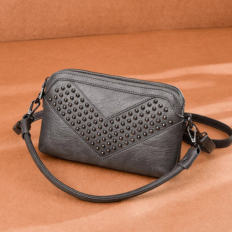 Leather Shoulder Bag Casual Crossbody Bags for Women