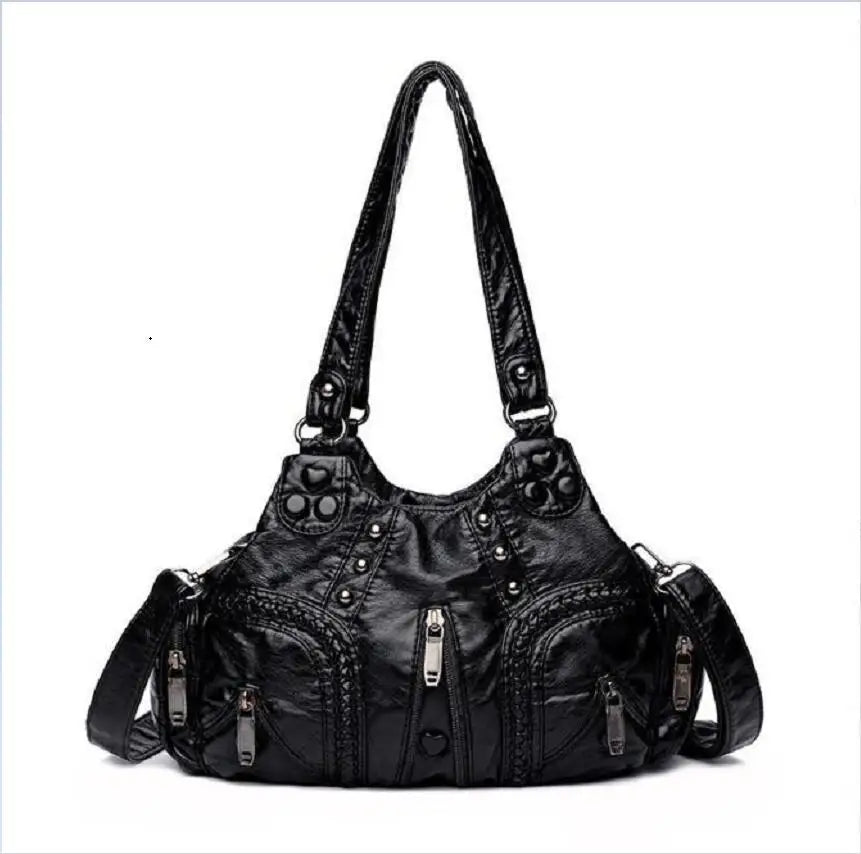 Large Capacity Crossbody Shoulder Bag Ladies Leather Messenger Casual Tote Bags