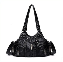 Large Capacity Crossbody Shoulder Bag Ladies Leather Messenger Casual Tote Bags