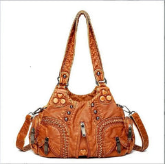Large Capacity Crossbody Shoulder Bag Ladies Leather Messenger Casual Tote Bags
