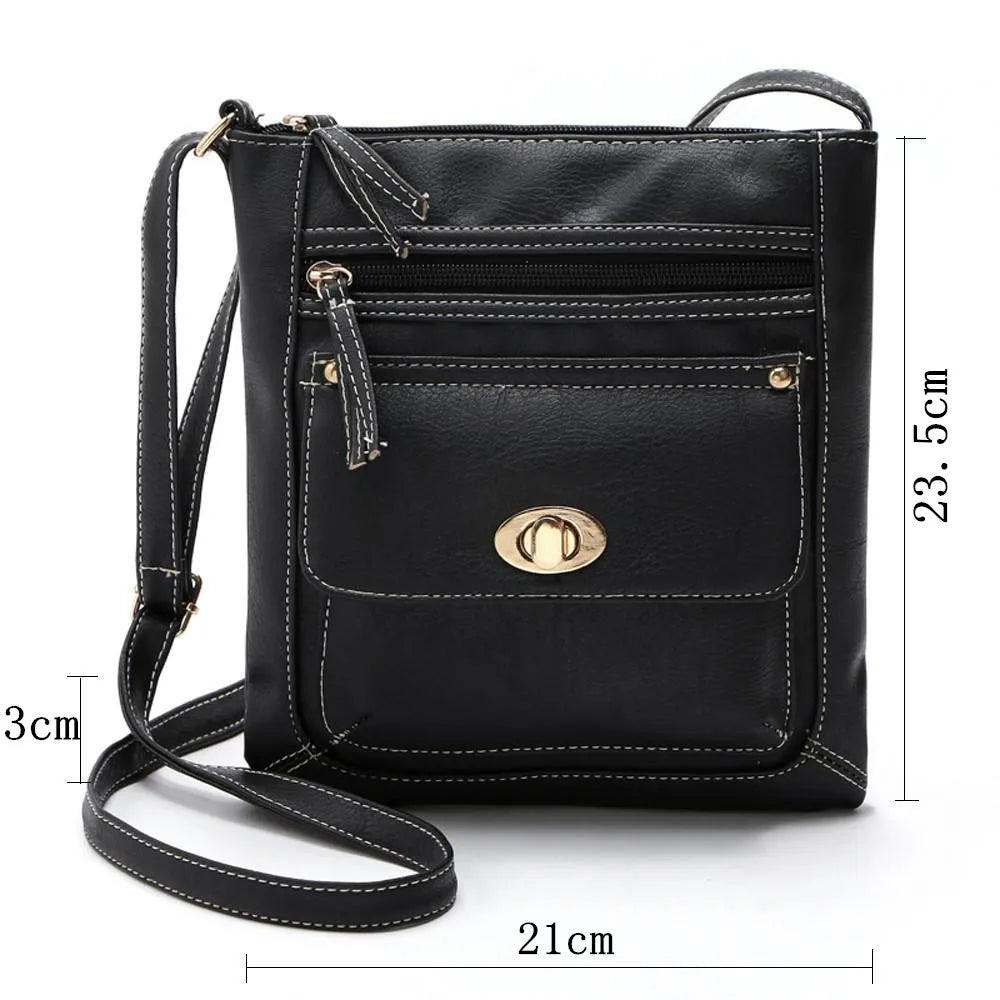 Retro Shoulder Bags Women Messenger Crossbody Bags