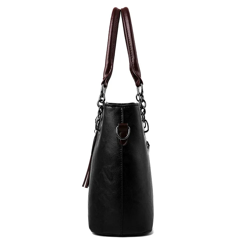 Tassel Crossbody Shoulder Bag for Women Messenger Handbag Purse