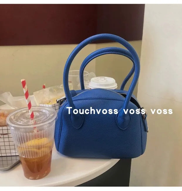 Vintage Women's Mini Shoulder Bag PU Leather Tote
