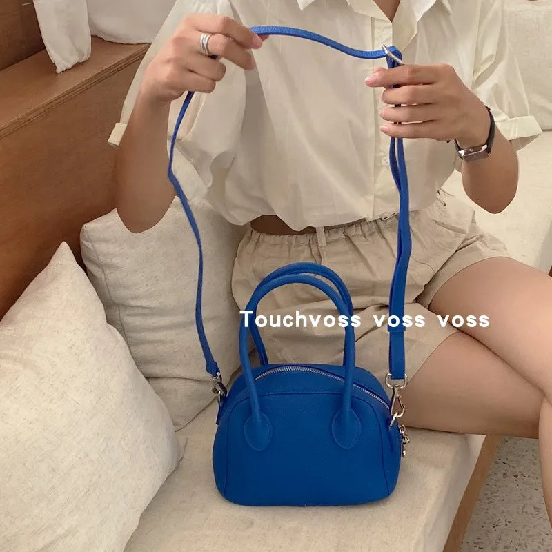 Vintage Women's Mini Shoulder Bag PU Leather Tote
