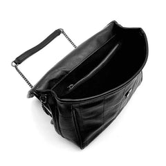 Vintage Shoulder Bag Chain Messenger Bags Soft Flap Shoulder Crossbody Pack