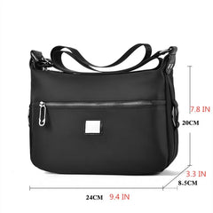 Vintage Shoulder Bag Soft Flap Crossbody Pack