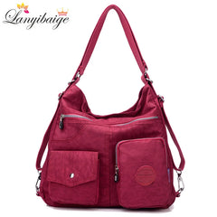Waterproof Crossbody Bag for Women Large Capacity Lady Shoulder Bag Tote