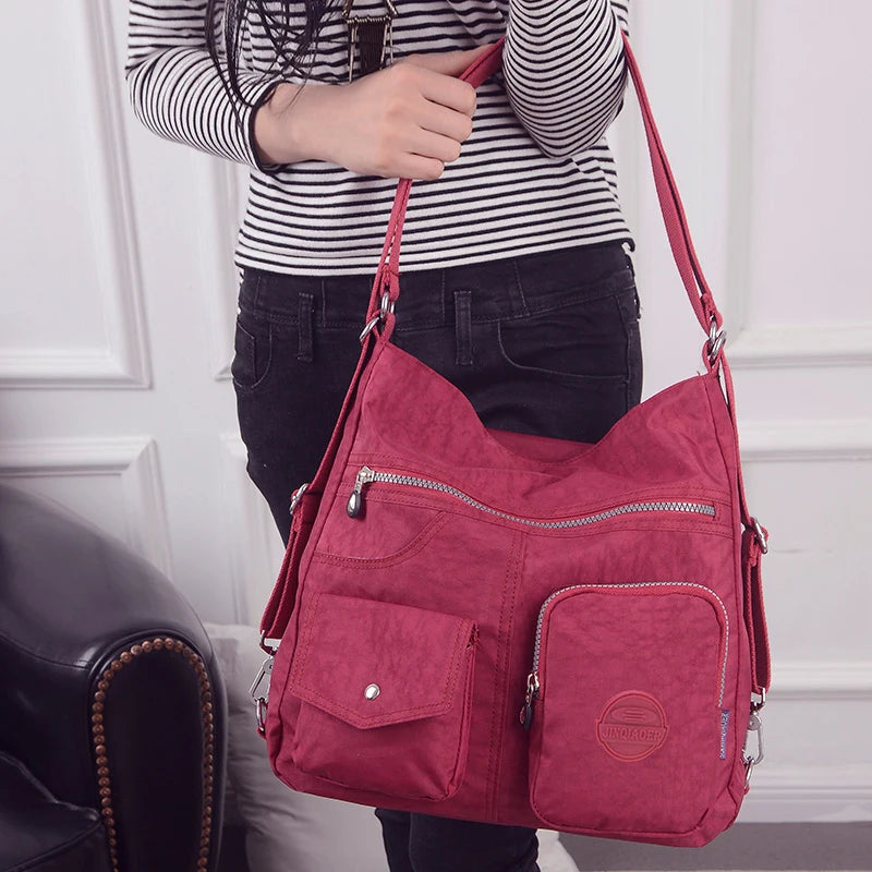 Waterproof Crossbody Bag for Women Large Capacity Lady Shoulder Bag Tote