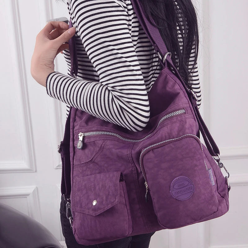 Waterproof Crossbody Bag for Women Large Capacity Lady Shoulder Bag Tote