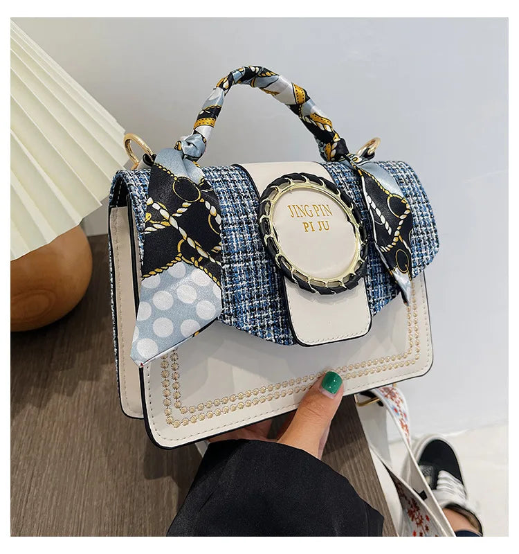 Women Leather Shoulder Tote Messenger Crossbody Bag