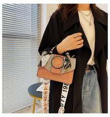Women Leather Shoulder Tote Messenger Crossbody Bag