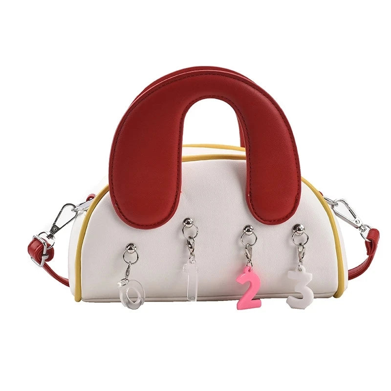 Women Crossbody Bag Pu Leather Shell Shoulder Bag