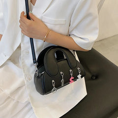 Women Crossbody Bag Pu Leather Shell Shoulder Bag