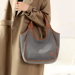 Canvas Crossbody Bag Women Large Shoulder Handbag High Capacity