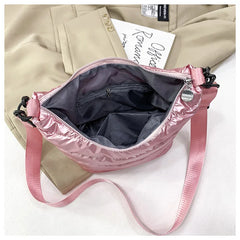 Women Shoulder Bags Nylon Crossbody Small Down Bag Tote