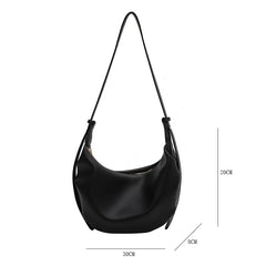 Vintage Soft Leather Women Shoulder Bag Hobos