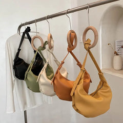 Vintage Hobo Shoulder Bag Soft Leather Messenger Bag