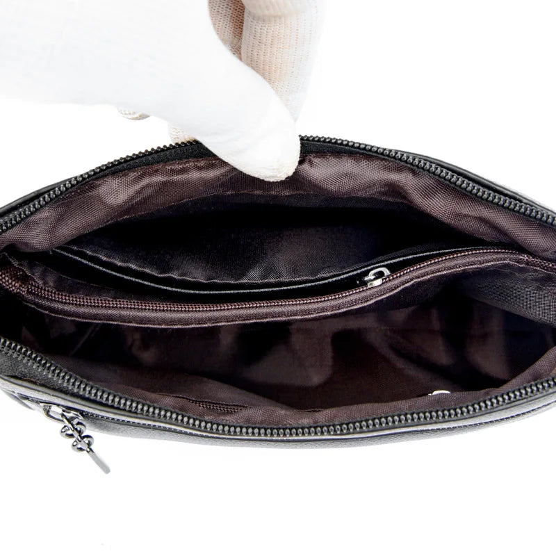 Retro Striped Women's Shoulder Bag Solid Summer Messenger Sac