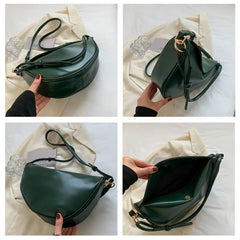 Banana Crossbody Bags for Women PU Leather Shoulder Bag Phone Purses