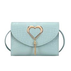 Heart Shaped Bag Women Purses Handbags Side Fashionable Satchels