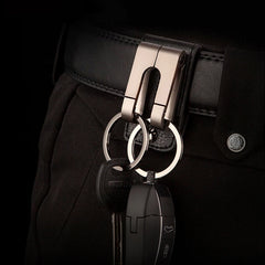 High-Grade Belt Key Clip Holder Waist Hanging Chain Belt Key Ring Holder