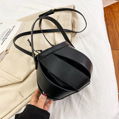 Summer Bucket Crossbody Bag Hollow Out Women Handbags