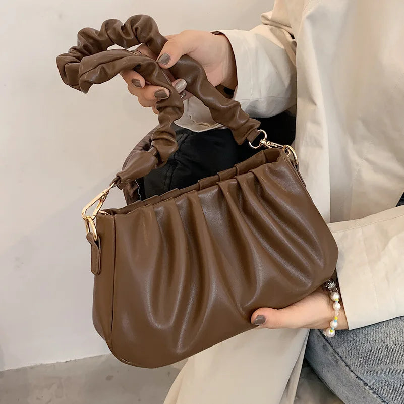 Fold Cloud Underarm Bag Female Autumn Shoulder Bag