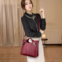 Leather Handbags Women Bags Famous Female Crossbody Bags