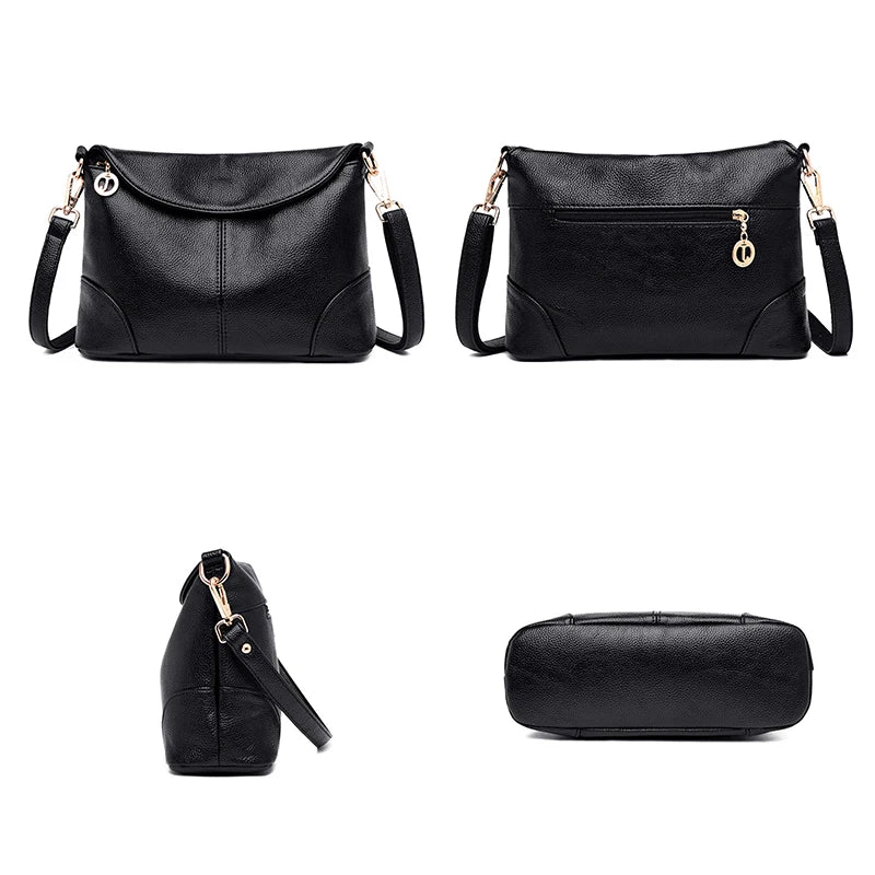 Small Women Shoulder Crossbody Bags Ladies Leather Messenger Handbags