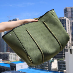 Neoprene Shoulder Handbag Casual Tote Bag for Women