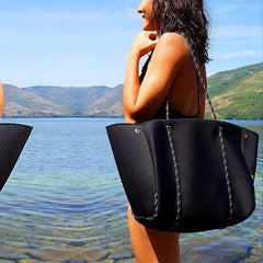Neoprene Shoulder Handbag Casual Tote Bag for Women