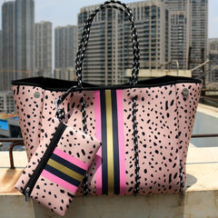 Neoprene Shoulder Handbag Casual Tote Bag for Women