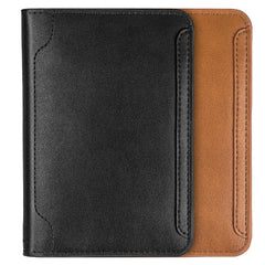 Men Women Family Leather Passport Cover Holder for Travel