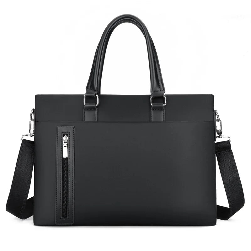 Men's Tote Bag Briefcase Casual Transverse Man Shoulder Bags Waterproof