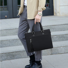 Men's Tote Bag Briefcase Casual Transverse Man Shoulder Bags Waterproof