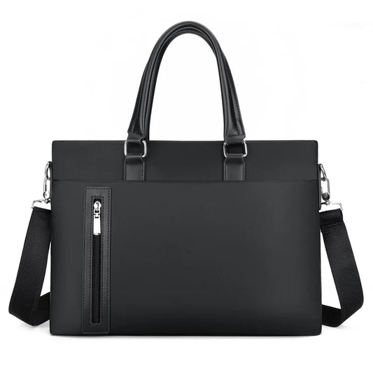Men's Tote Bag Briefcase Casual Transverse Man Shoulder Bags Waterproof